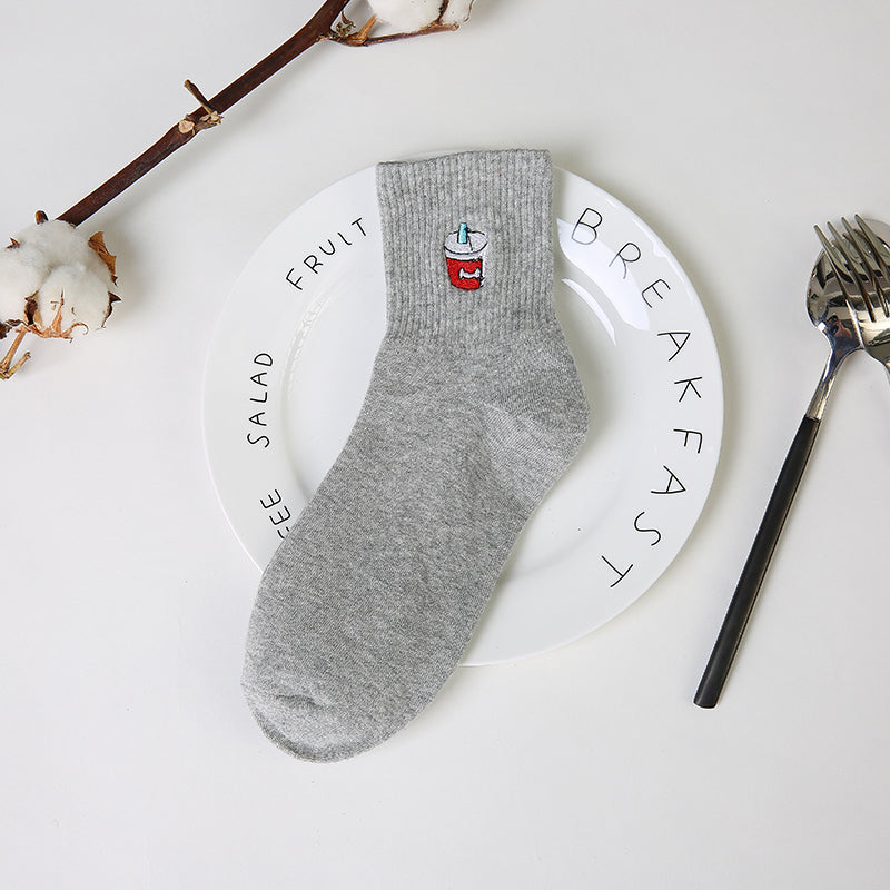 Retro Japanese Long Socks Female Sports