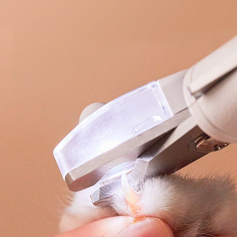 PETKIT Kæledyr Neglepleje Kat Hund Sikkerheds Negleklipper Med LED Lys Forebygger Klipning Af Negle Blodkar Plejeklipper Trimmer