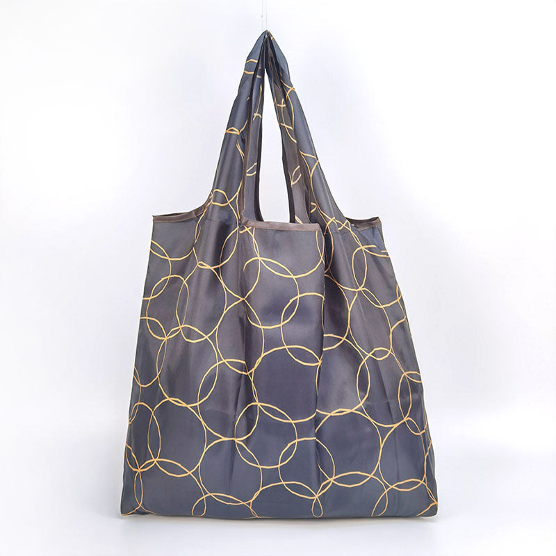Japanese Supermarket Shopping Bag Eco-friendly Grocery Shopping Bag Foldable Portable Medium Oxford Cloth Gift Bag