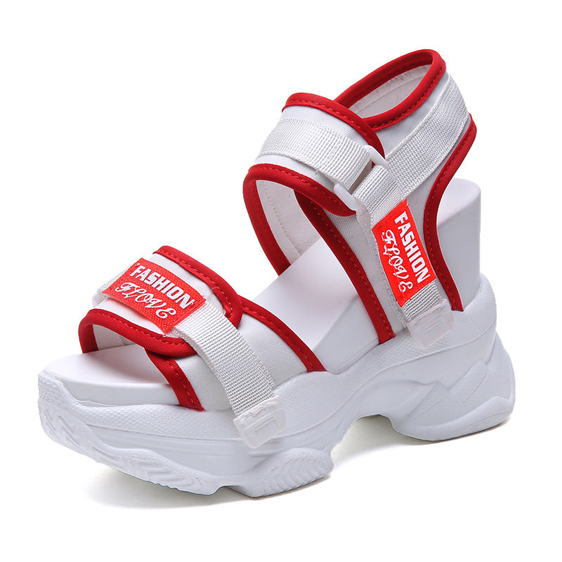 New Fairy Style Sponge Cake Platform Sports Roman Shoes