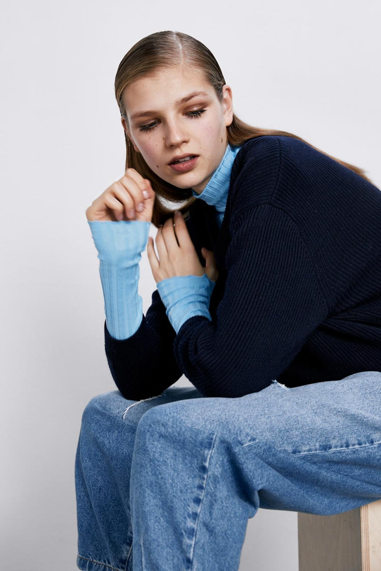 Casual Design Slim-Fit Ripped All-Match Jeans