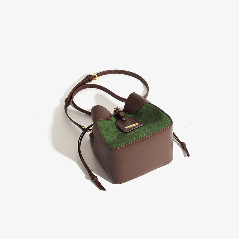 Efterårs- og vinterbølge skuldertaske