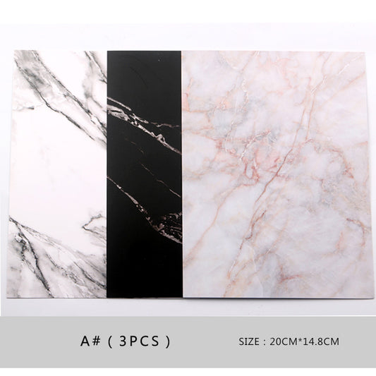 Nail Art Photo Background Props Marble Background Paper Shooting Background Paper Work Display Board
