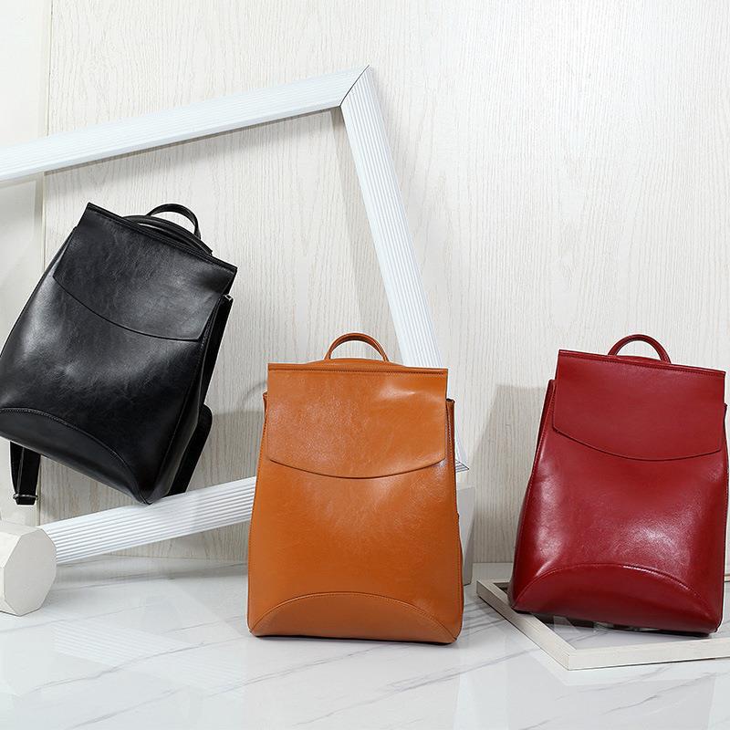 Trendy Casual College Style School Bag Travel Bag Dual-use Backpack