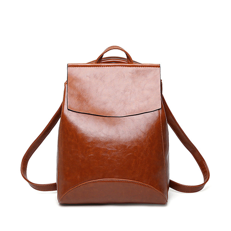 Trendy Casual College Style School Bag Travel Bag Dual-use Backpack
