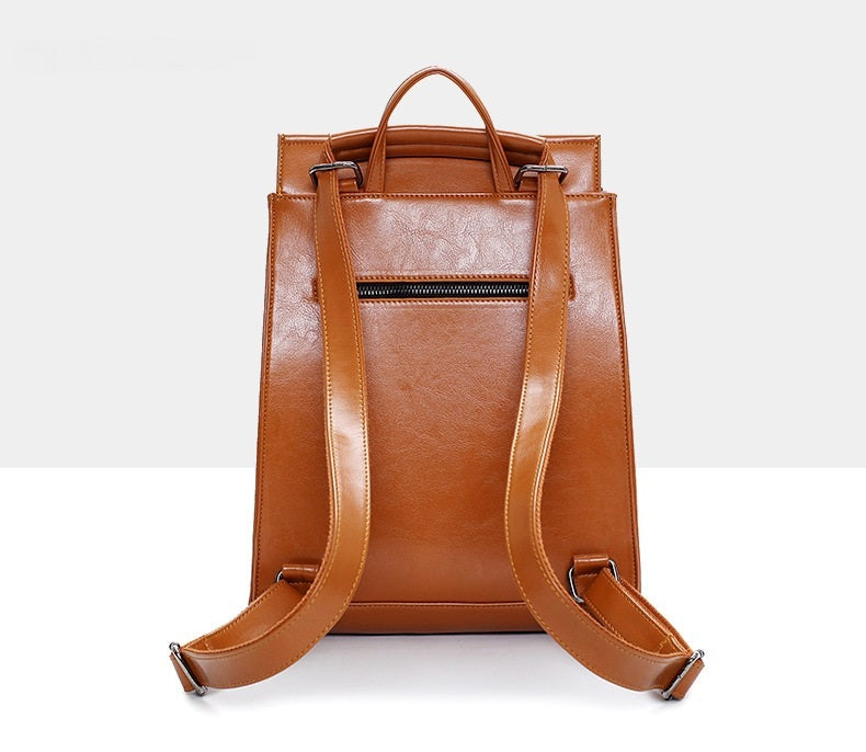 Trendy Casual College Style School Bag Travel Bag Dual-use Backpack