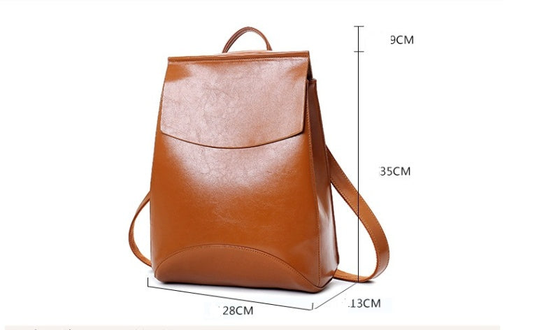 Trendy Casual College Style School Bag Travel Bag Dual-use Backpack