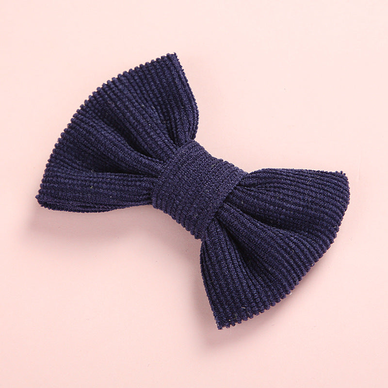 New Style Children's Corduroy Cute Hairpin