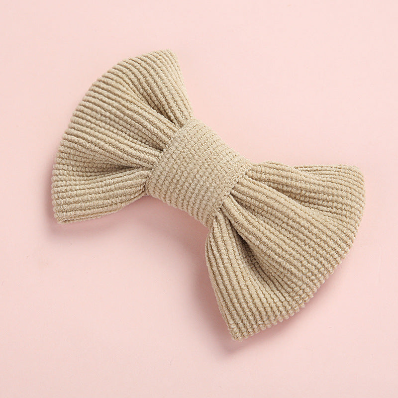 New Style Children's Corduroy Cute Hairpin