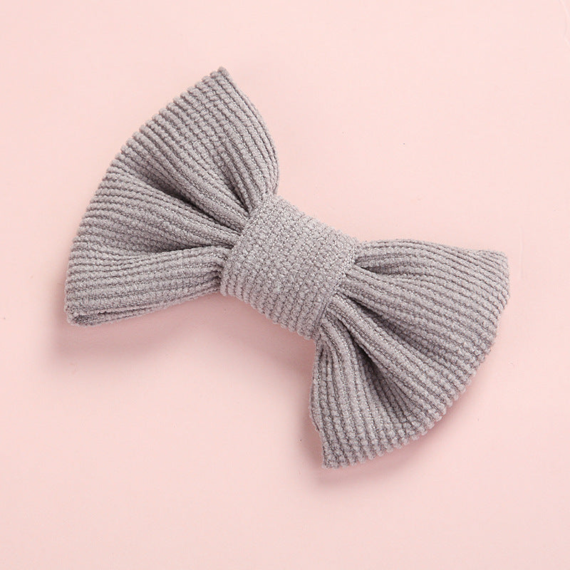 New Style Children's Corduroy Cute Hairpin