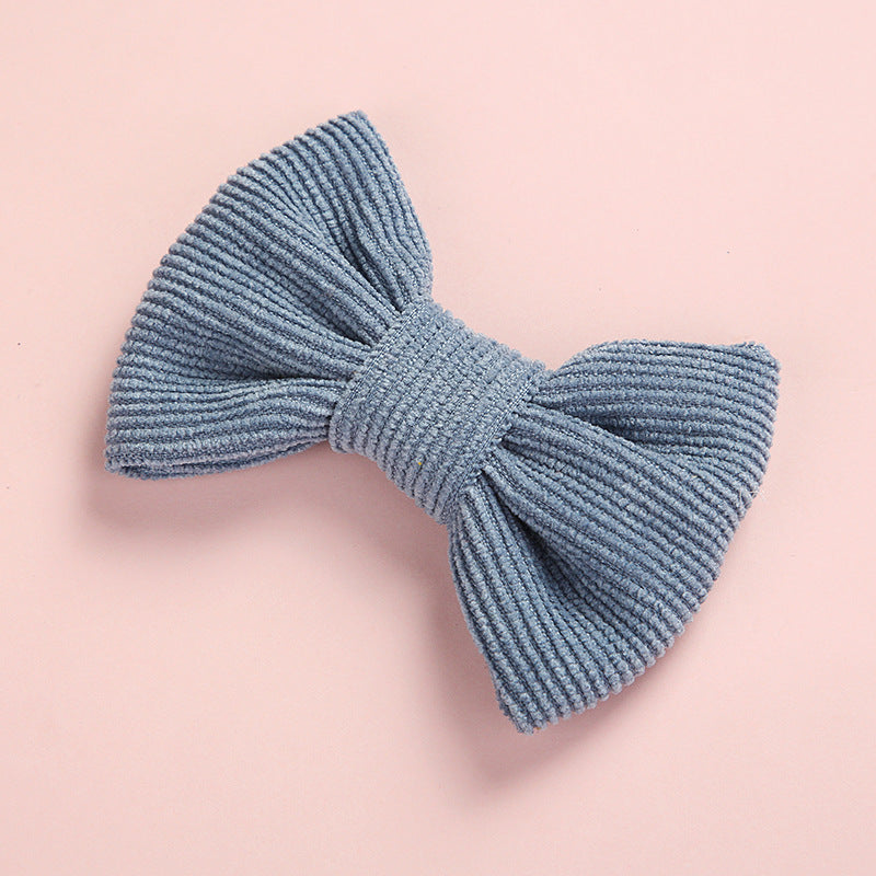 New Style Children's Corduroy Cute Hairpin