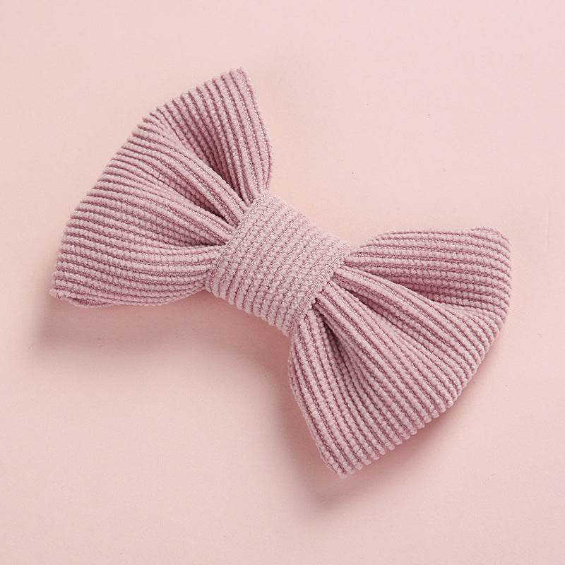 New Style Children's Corduroy Cute Hairpin