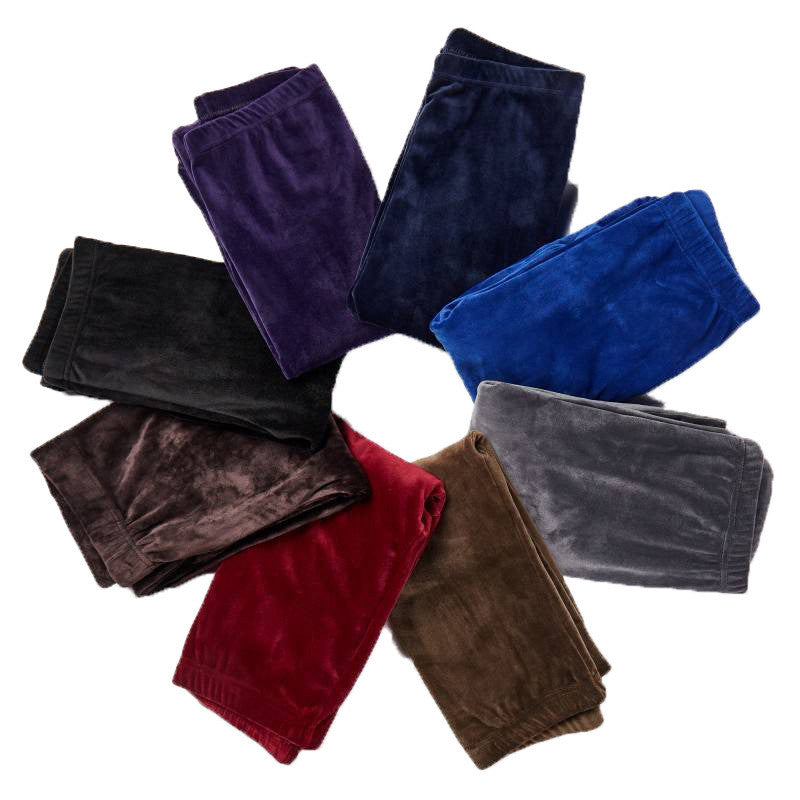 Reversible Fleece High Stretch Solid Color Leggings