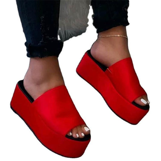 HOT Sommer Sandaler Dame Kilesko Pumps Høje Hæle Sandaler Klipklapper Chaussures Femme Platforms Sandaler Sandalia Feminina Nye