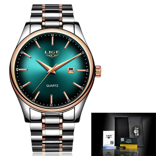 New Waterproof Multi-function Quartz Watch
