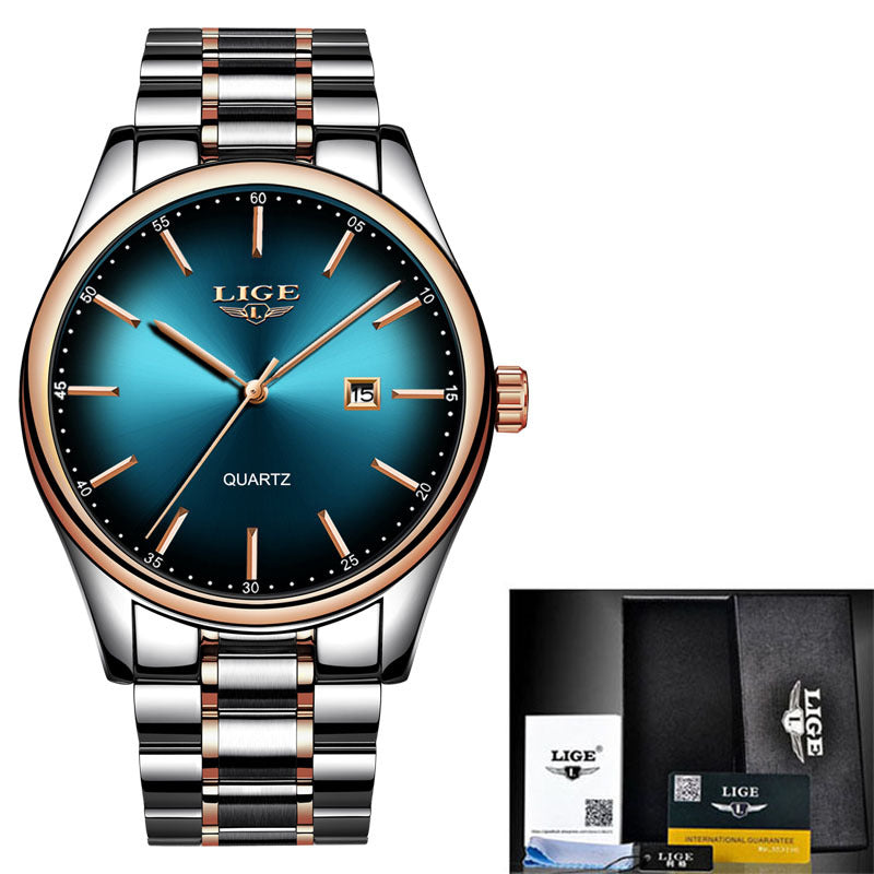 New Waterproof Multi-function Quartz Watch