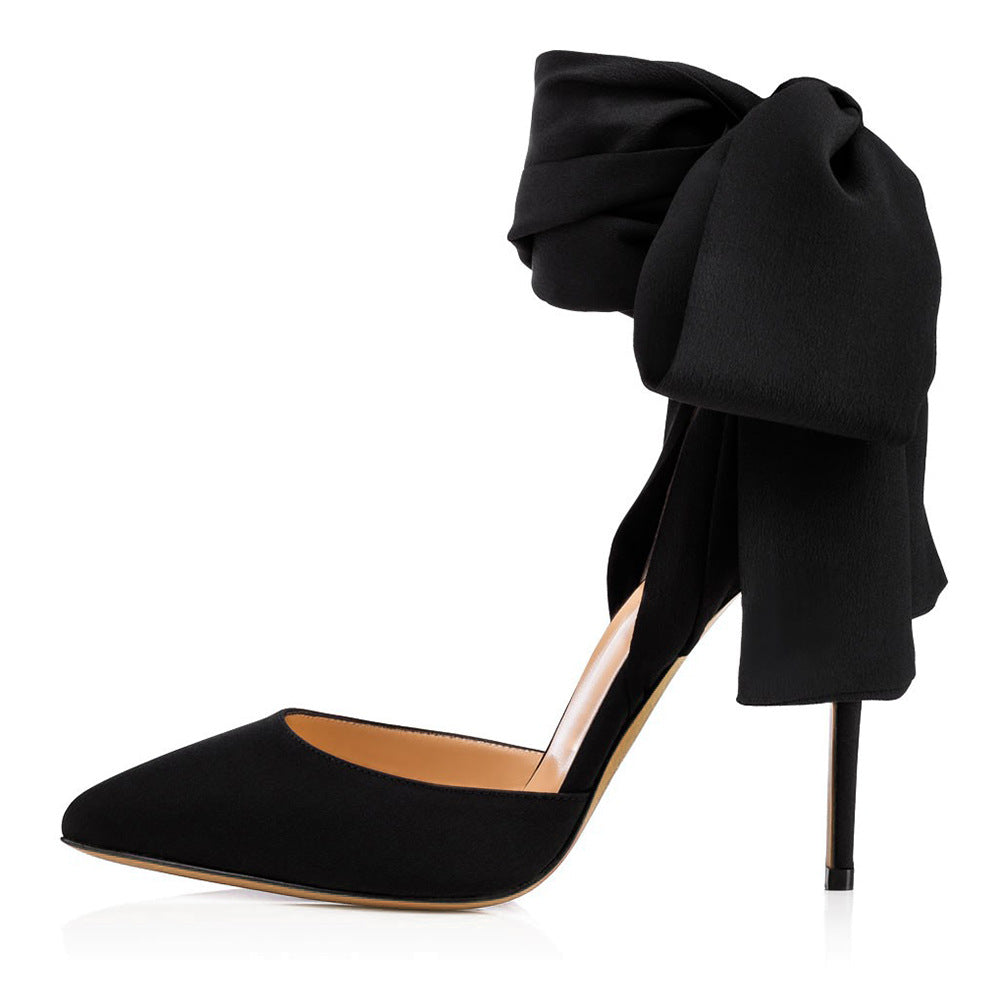 Explosive Pointed Sardinian Cross Bow High Heels