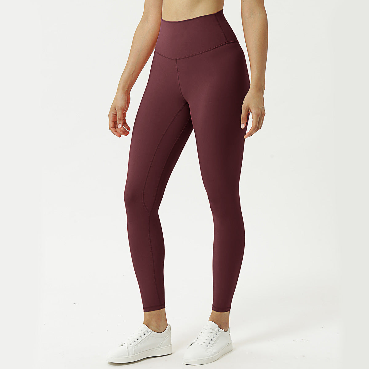 LULU Samme Afsnit Yogabukser Niende Bukser Kvinder Højtaljede Hofter Og Mave Stramme Fitnessbukser