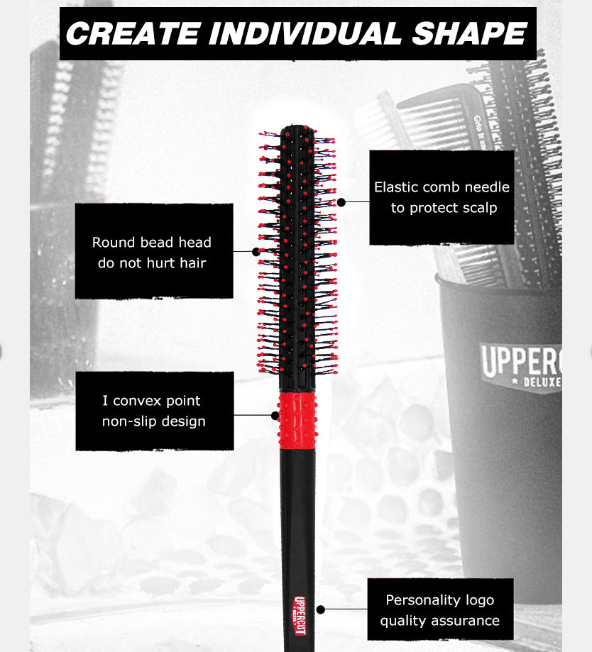 Oil Head Uppercut Men's Roller Comb Superfine Nylon Needle Roller