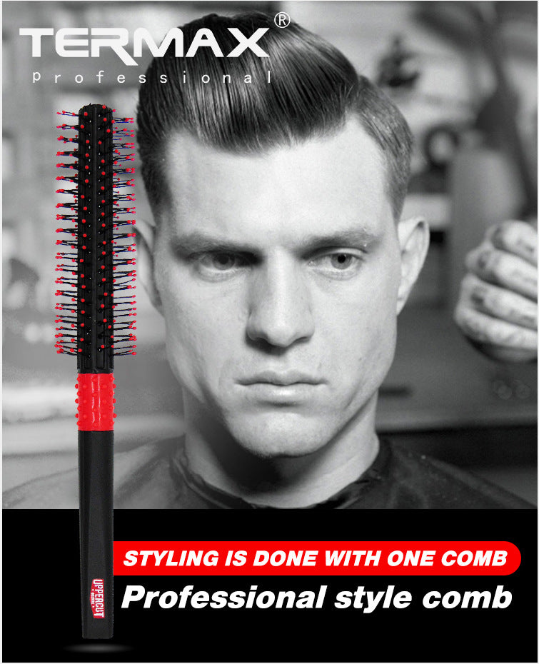 Oil Head Uppercut Men's Roller Comb Superfine Nylon Needle Roller