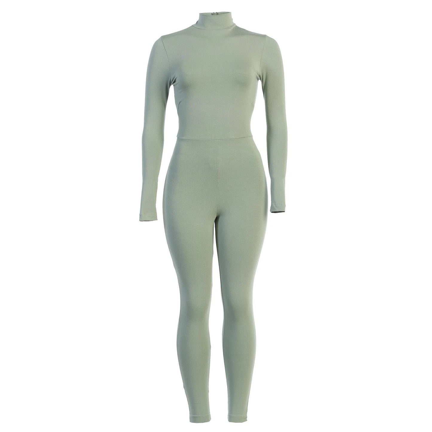 Solid Color Sexy Tights Jumpsuit Women's Jumpsuit