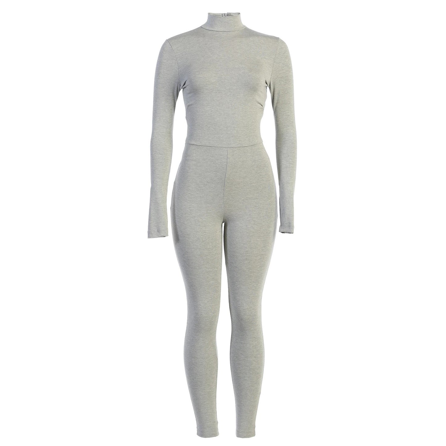 Solid Color Sexy Tights Jumpsuit Women's Jumpsuit