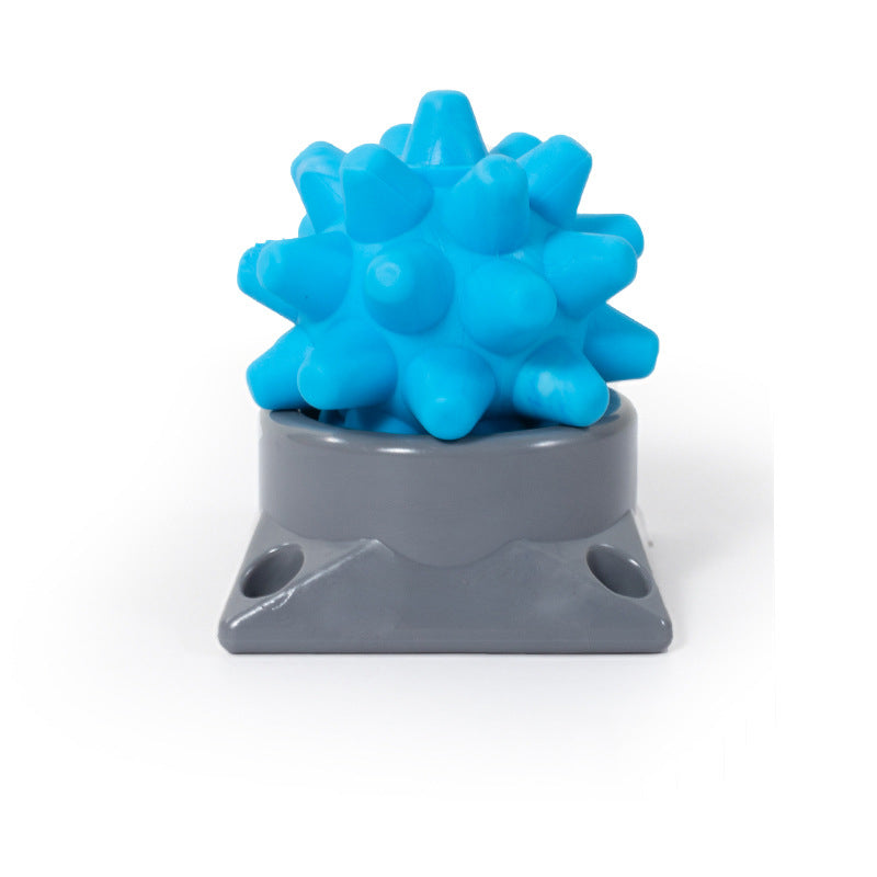 Hedgehog Massage Balls Muscle Relaxation with Trigger Point Massage Portable with Base Acupoint Fascia Ball Relieve Body Fatigue