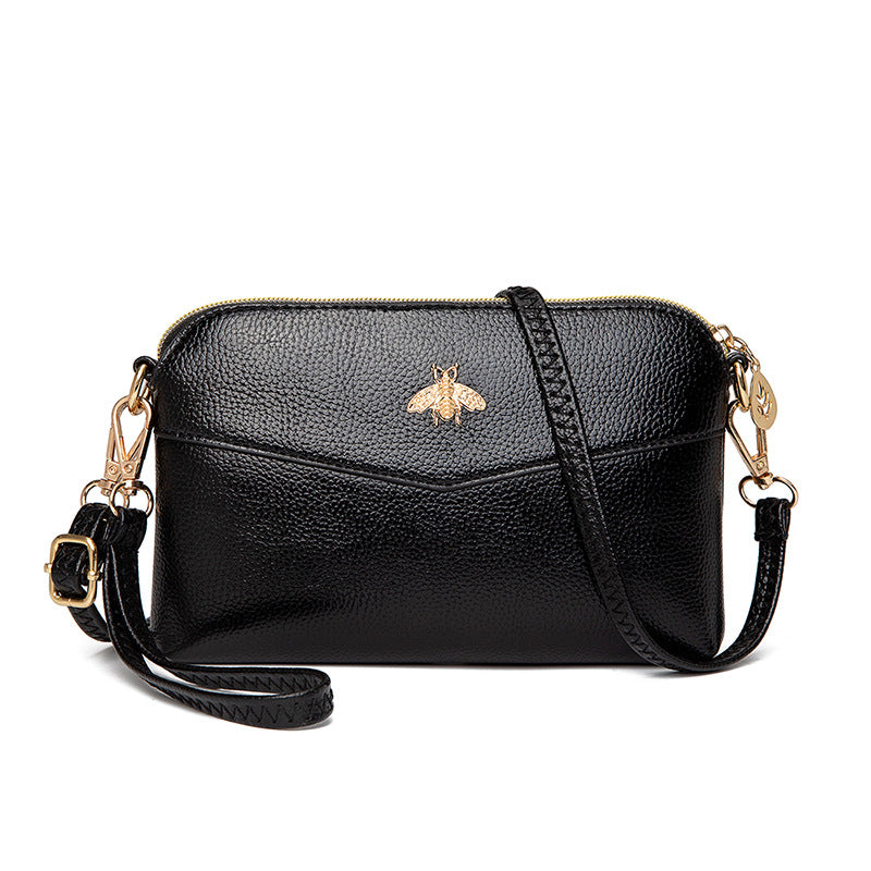 Small Bag Women's Bag New Fashion One-Shoulder Mother Bag Wild Middle-Aged And Elderly Grocery Shopping Change Hand Messenger Bag