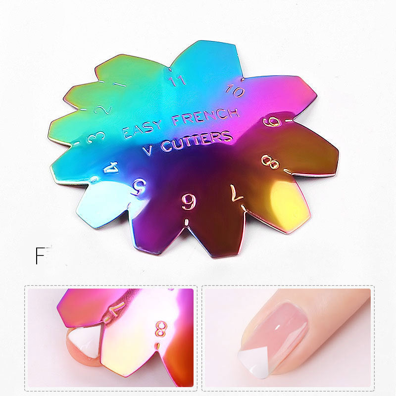 Creative Nail Art Plastic Steel Model