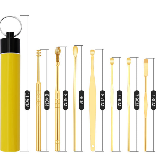 Stainless Steel Spiral Ear Pick Tool Set