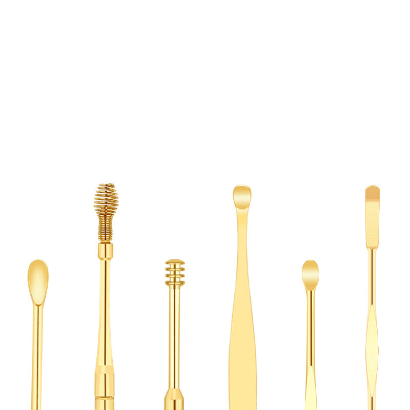 Stainless Steel Spiral Ear Pick Tool Set