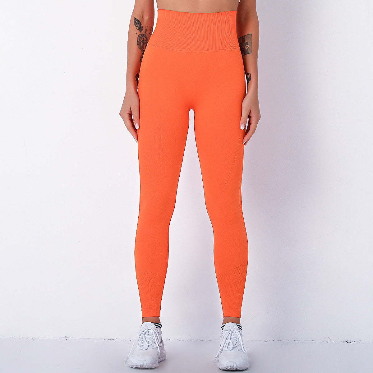 Peach Hip Shaping Running Sports Leggings