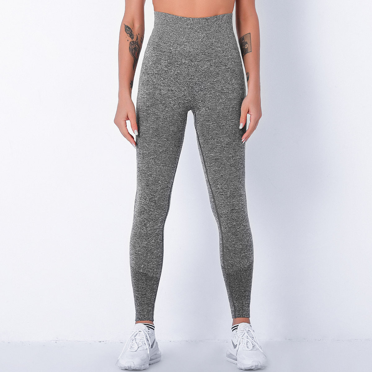 Peach Hip Shaping Running Sports Leggings