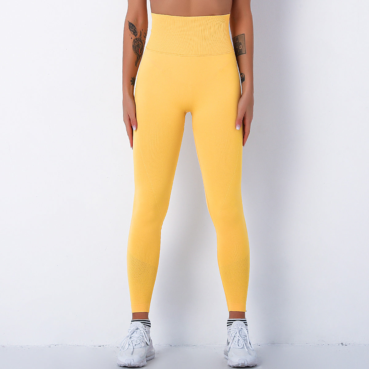 Peach Hip Shaping Running Sports Leggings