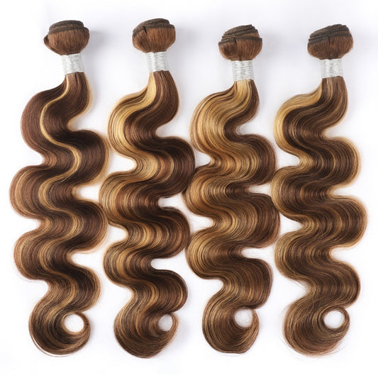 Xuchang Aixiu Piano Color Real Wig New P Color Body Wave