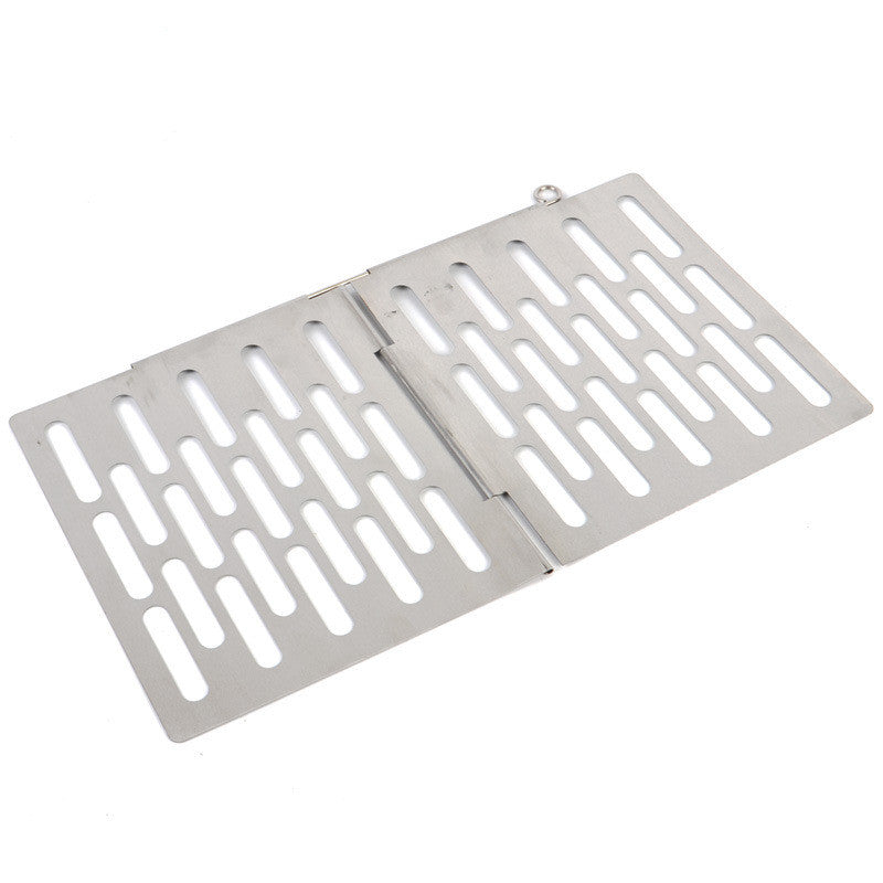 Outdoor Picnic Simple Portable Mini Barbecue Grill Grill Plate Stainless Steel Folding Grill Grill Grill