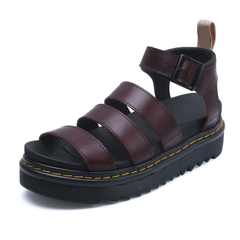 Sandals Martin Sandals Platform Fingerless Fashion Fashion Beach Shoes