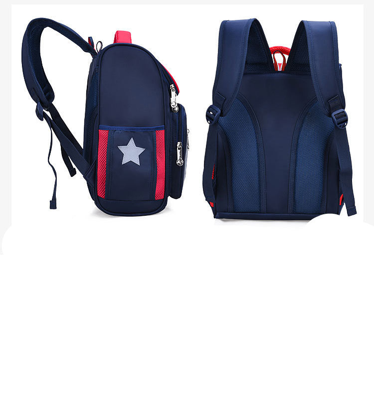 Children's Space Bag Water Repellent Trolley Backpack