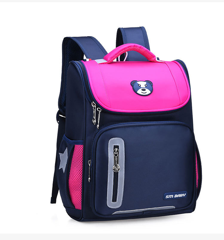 Children's Space Bag Water Repellent Trolley Backpack