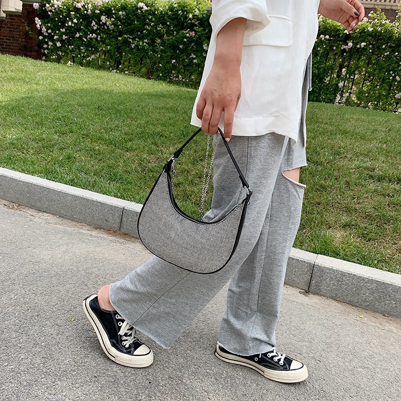 Women's Bag All-match One-shoulder Underarm Bag Net Red Chain Messenger Bag