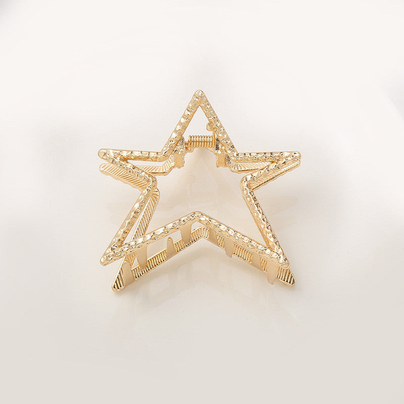 Pearl Hair Clip Grabbing Clip Female Side Clip Temperament Shark Clip