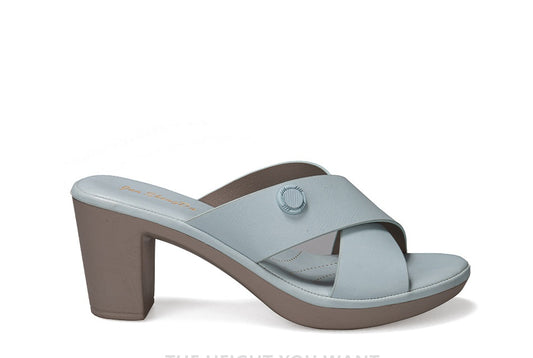 Fashion Thick-heeled High-heeled Sandals Women's Plus Size