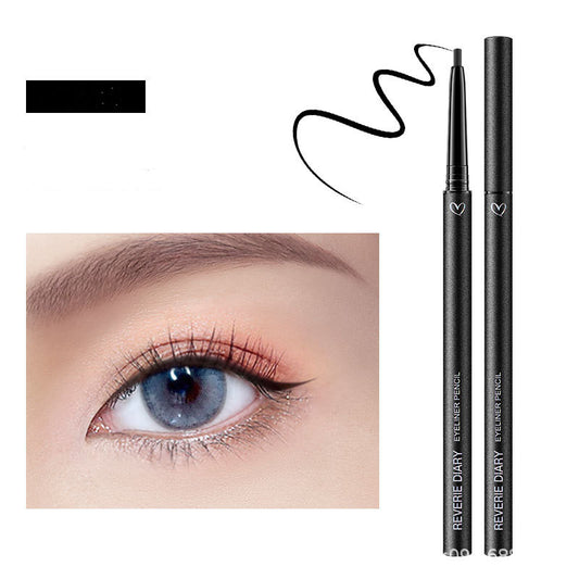 Drømmedagbog, Eyeliner, Blyant Eyeliner, Creme, Meget Tynd Brun Vandfast.