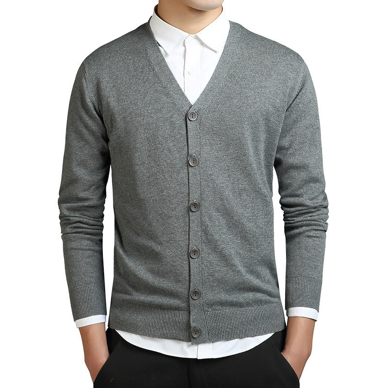 Long Sleeve Cardigan Casual V-Neck Sweater