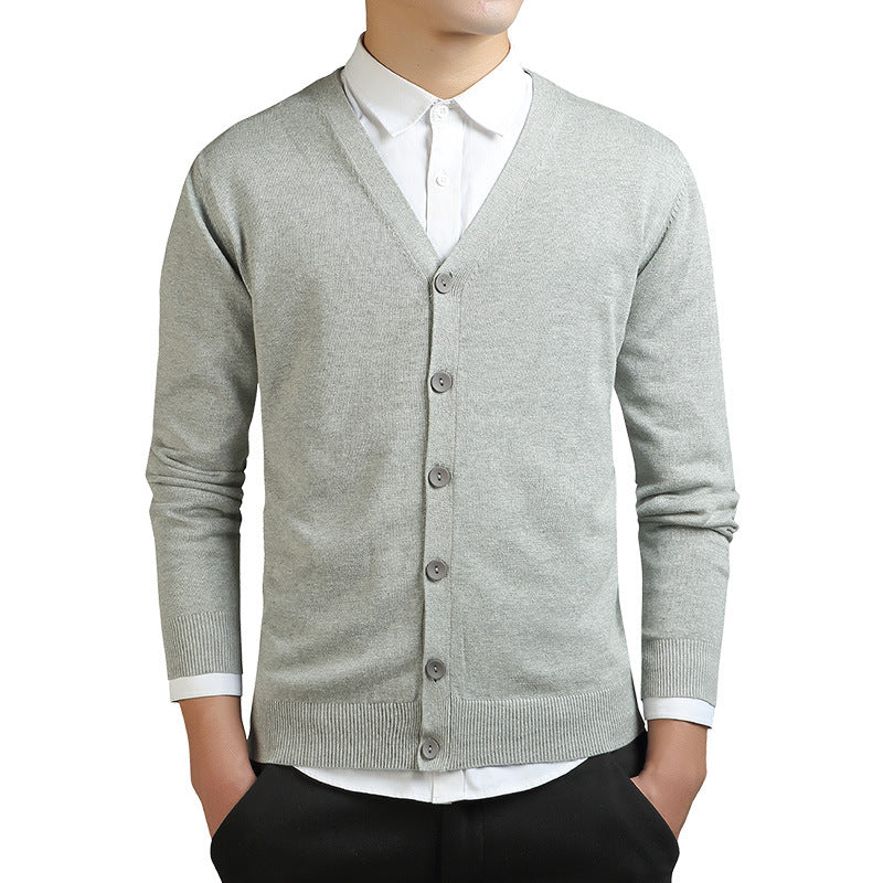 Long Sleeve Cardigan Casual V-Neck Sweater