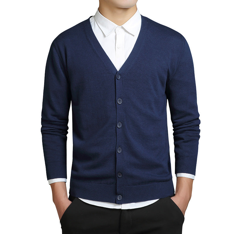 Long Sleeve Cardigan Casual V-Neck Sweater