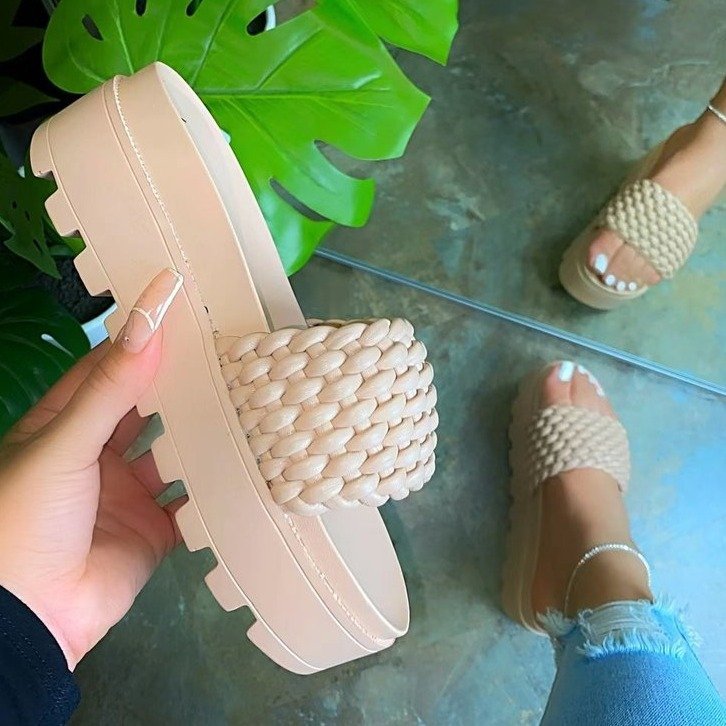 Women's Platform Sandals And Slippers Beach Shoes
