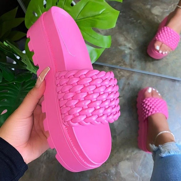 Women's Platform Sandals And Slippers Beach Shoes