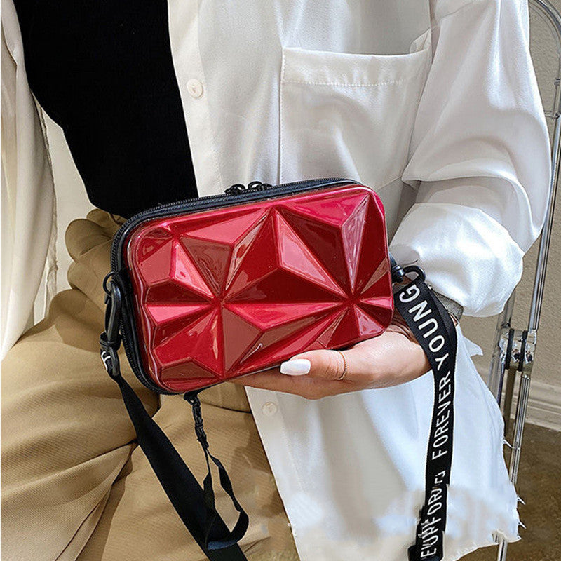 Diamond Hard Shell Cosmetic Bag Toilet Bag