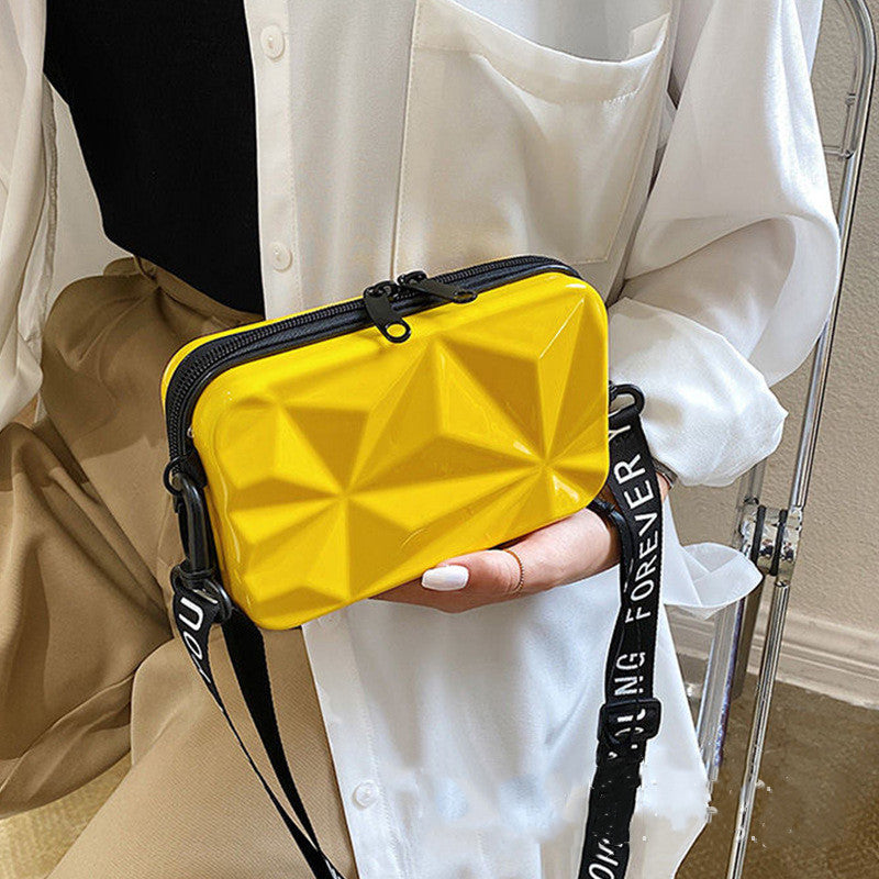 Diamond Hard Shell Cosmetic Bag Toilet Bag